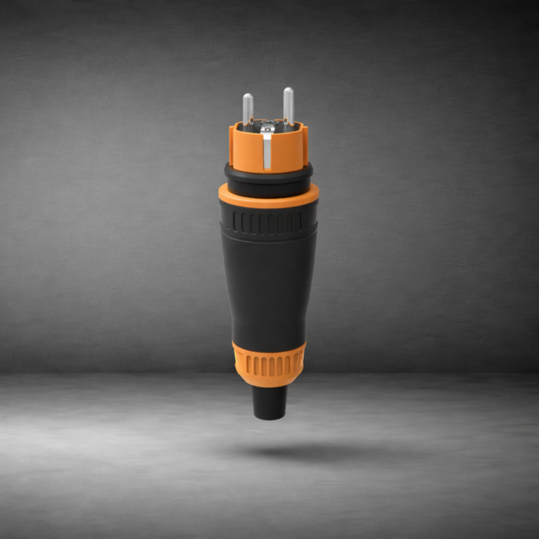 Clavija Enchufe Goma 250V IP44 16A